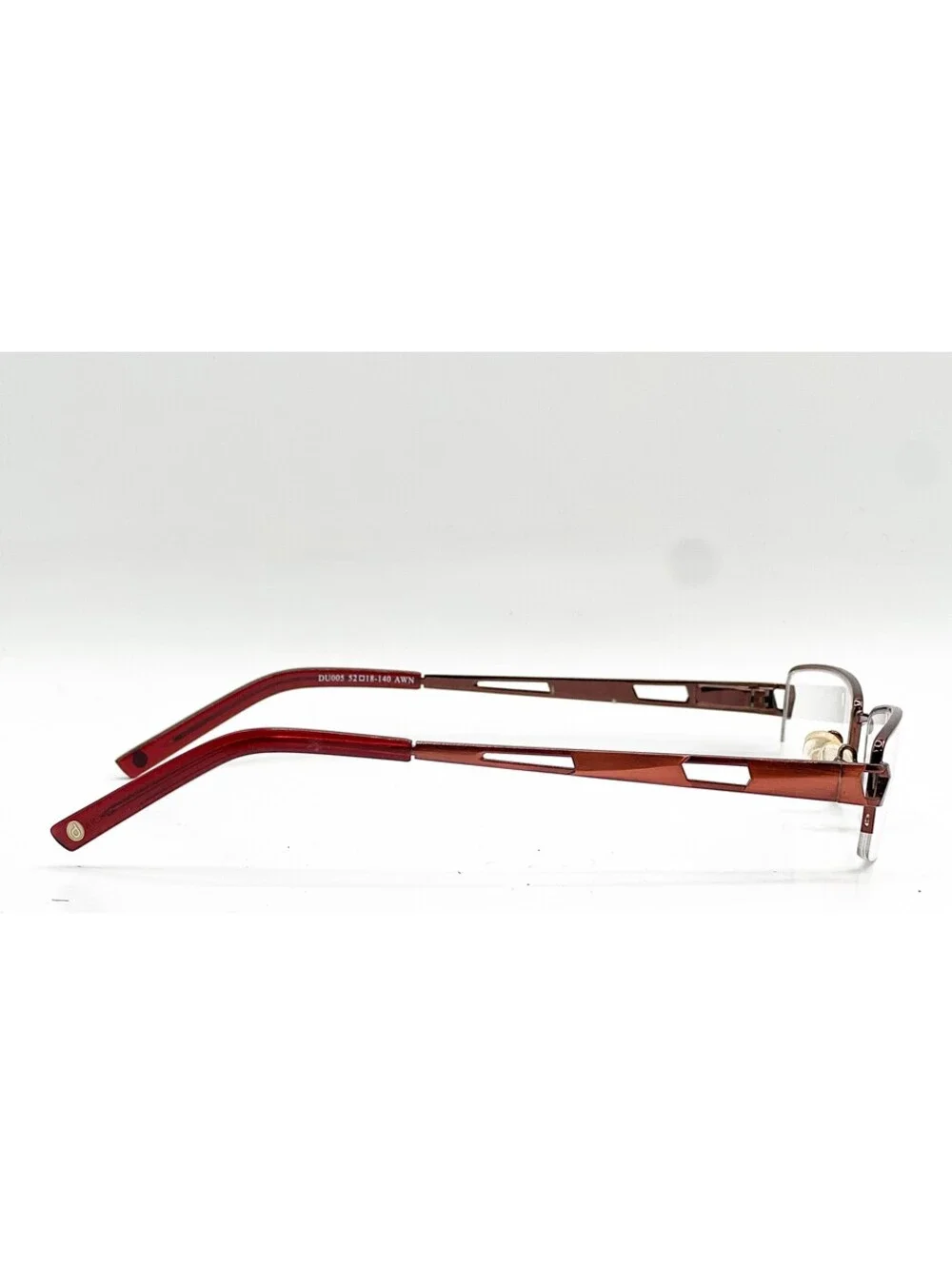 D'Amato Eyewear Du005 Awn Red Authentic Eyeglasses 52-18-140